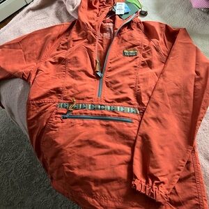 LL Bean windbreaker pullover